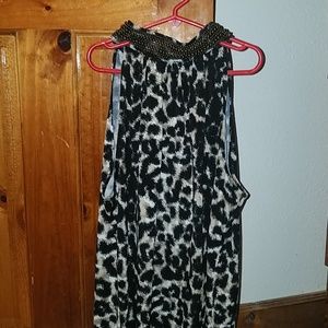Leopard Print Tank Top
